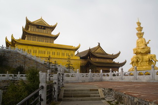Mt.Emei is one of four Buddhist holy mountain in China