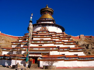 Kumbum Stua,Gyangtse,Tibet