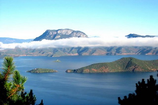 Lugu Lake joins Yunnan and Sichuan Province
