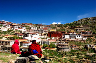 Ganden Monastery,Lhasa,Tibet