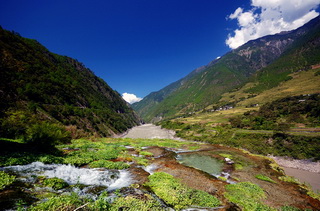 Trek at the Salween River Gorge,NW Yunnan
