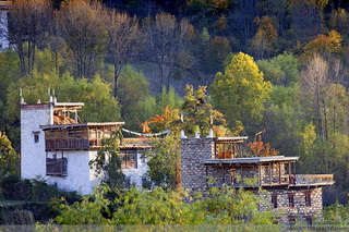 Tibetan village in Danba,Kham