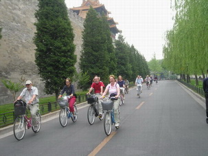 Biking in Beijing,China