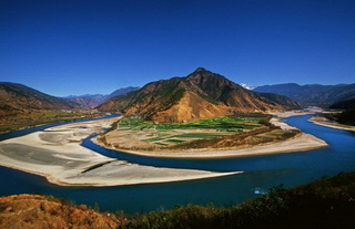 First Bend of the Yangtze River,Yunnan