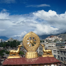 Potala Palace View from Jokhang Temple,Lhasa