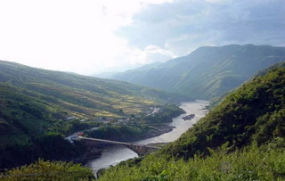Mekong River at Lincang,Yunnan