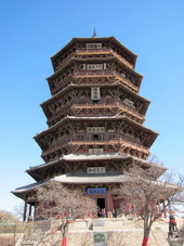 Wooden Pagoda,Shanxi,Northern China