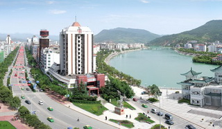 Guangyuan City,SW China