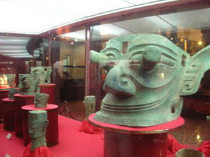 Sanxingdui Museum,Sichuan,SW China