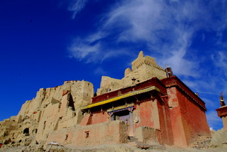 Ruins of the Guge Kingdom,Tibet