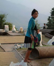 Qingman short-skirt Miao Village,Guizhou