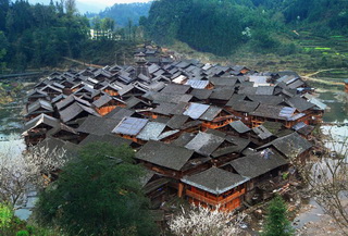 Dong Village,Zhaoxing,Guizhou