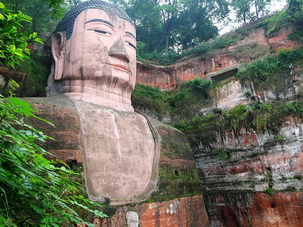 Leshan Giant Buddha,Sichuan,China
