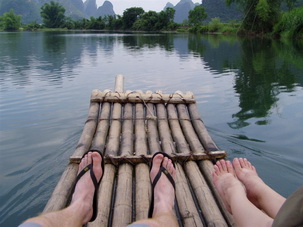 Leisure time in Yangshuo,China