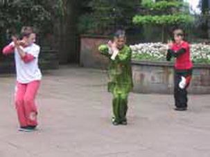 Chinese Kung Fu study in Sichuan,China