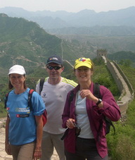 Walking tour on the Great Wall of China