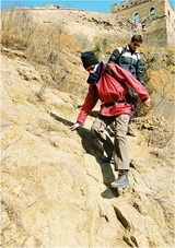 Walking on the Wild Great Wall near Beijing