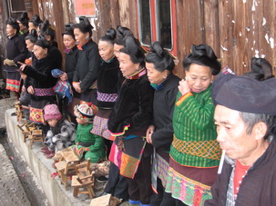 Miao villages in Kaili,Guizhou