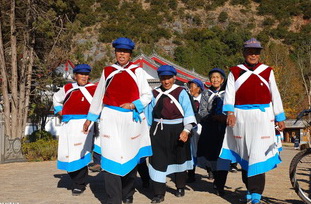 Naxi ethnic minority in Lijiang,Yunnan