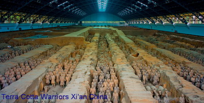 Terra Cotta Warriors Xian,China