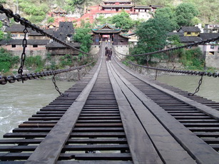 Luding Iron Bridge,Sichuan