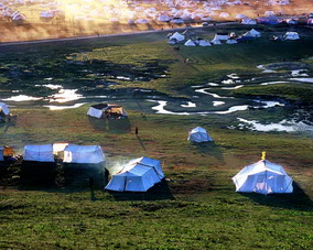 Tent City in Kham