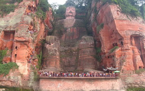 Leshan Grand Buddha, Sichuan,China