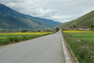 The Sichuan - Tibet Highway